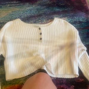 American eagle cropped sweater